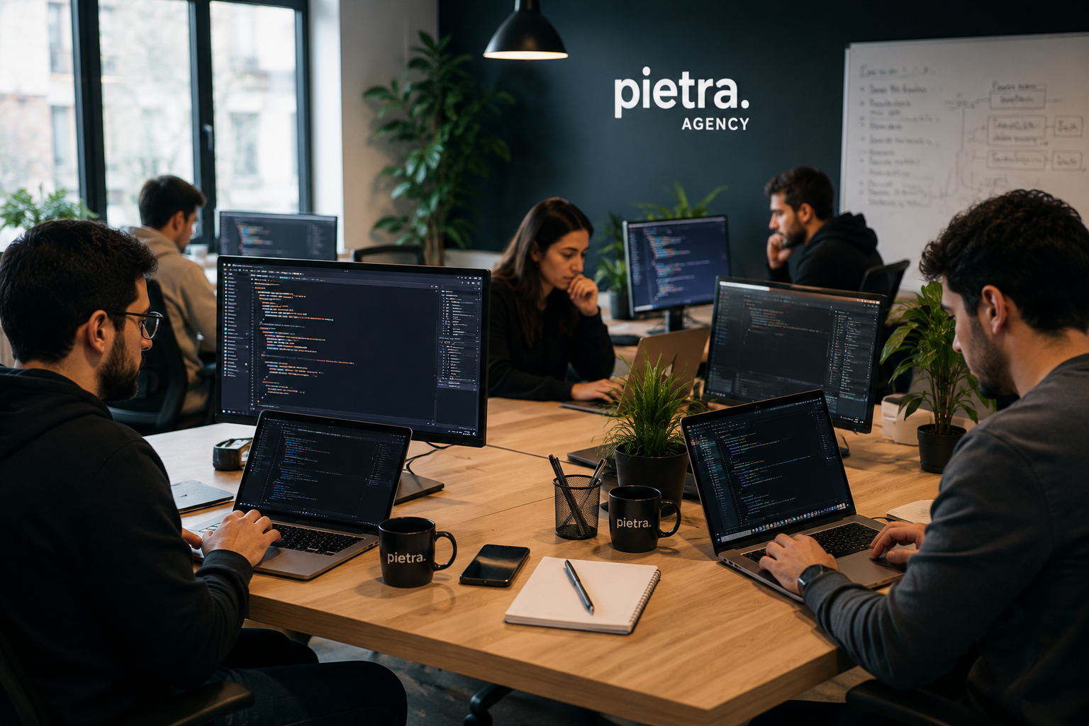 L'équipe PIETRA SARL - Agence Digitale Casablanca